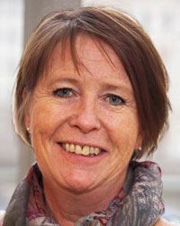 Lillemor Hanell, projektledare i Västra Götalandsregione Färgporträtt av Lillemor Hanell